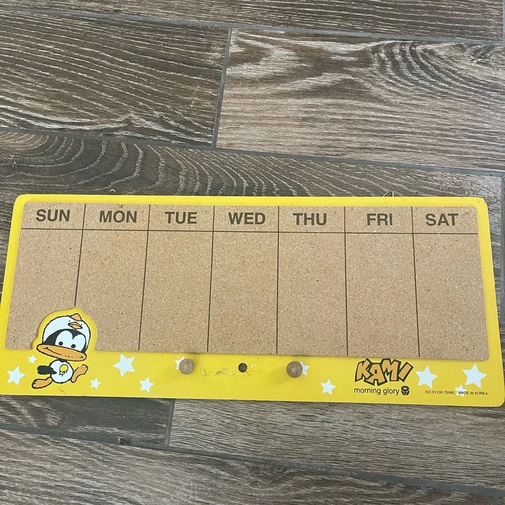 Morning Glory Kami Weekly Calendar